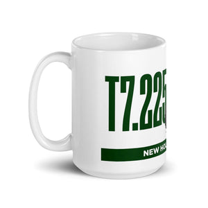 The Tractor Mugs Store New Holland T7.225 | White Glossy Mug Quality Farmers Merch