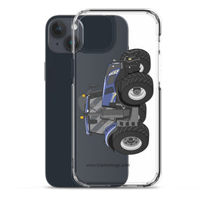 The Tractor Mugs Store New Holland T8 435 | Clear Case for iPhone® Quality Farmers Merch