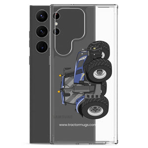 The Tractor Mugs Store New Holland T8 435 | Clear Case for Samsung® Quality Farmers Merch