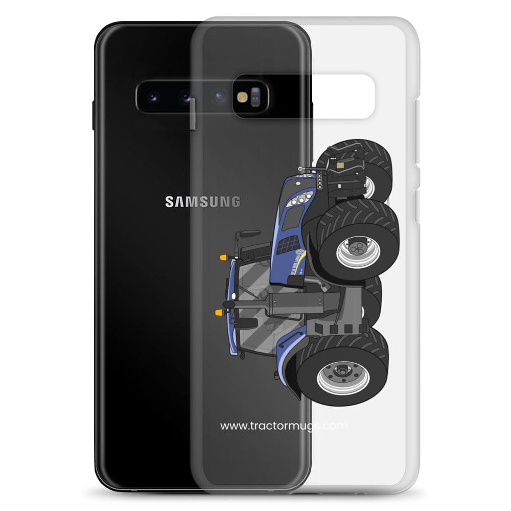 The Tractor Mugs Store New Holland T8 435 | Clear Case for Samsung® Quality Farmers Merch