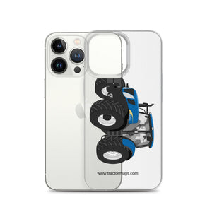 The Tractor Mugs Store New Holland The 7040-1 | Clear Case for iPhone® Quality Farmers Merch
