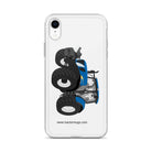 The Tractor Mugs Store New Holland The 7040-1 | Clear Case for iPhone® Quality Farmers Merch