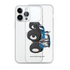 The Tractor Mugs Store New Holland The 7040-1 | Clear Case for iPhone® Quality Farmers Merch