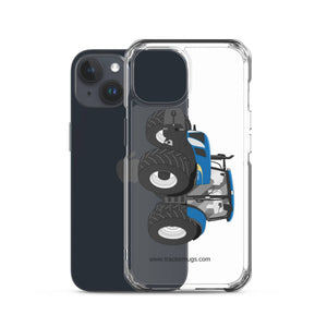 The Tractor Mugs Store New Holland The 7040-1 | Clear Case for iPhone® Quality Farmers Merch