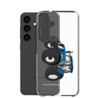 The Tractor Mugs Store New Holland The 7040-1 | Clear Case for Samsung® Quality Farmers Merch