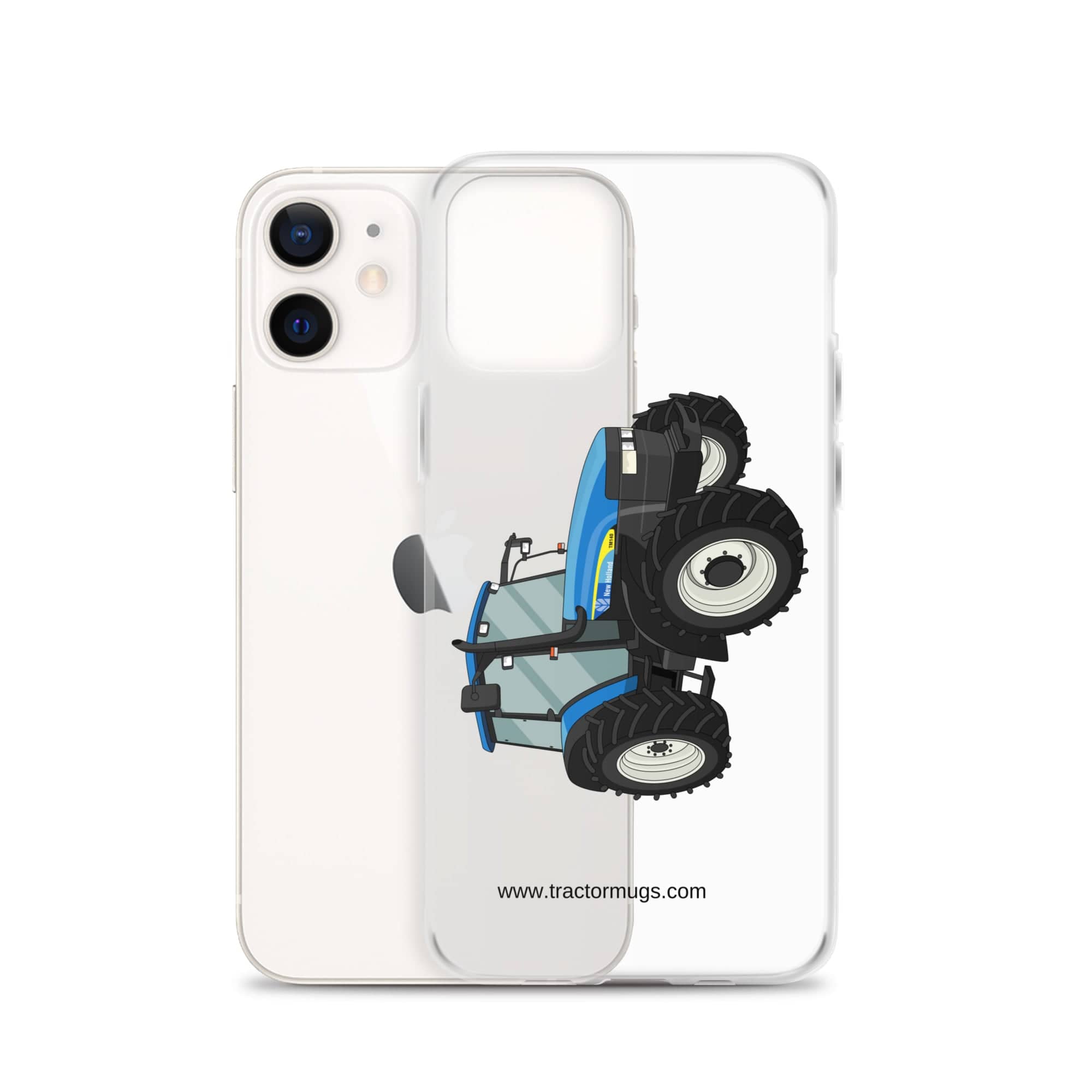 The Tractor Mugs Store New Holland TM 140 | Clear Case for iPhone® Quality Farmers Merch
