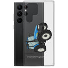 The Tractor Mugs Store New Holland TM 140 | Clear Case for Samsung® Quality Farmers Merch