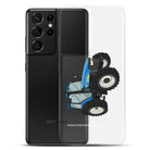 The Tractor Mugs Store New Holland TM 140 | Clear Case for Samsung® Quality Farmers Merch