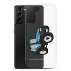 The Tractor Mugs Store New Holland TM 140 | Clear Case for Samsung® Quality Farmers Merch