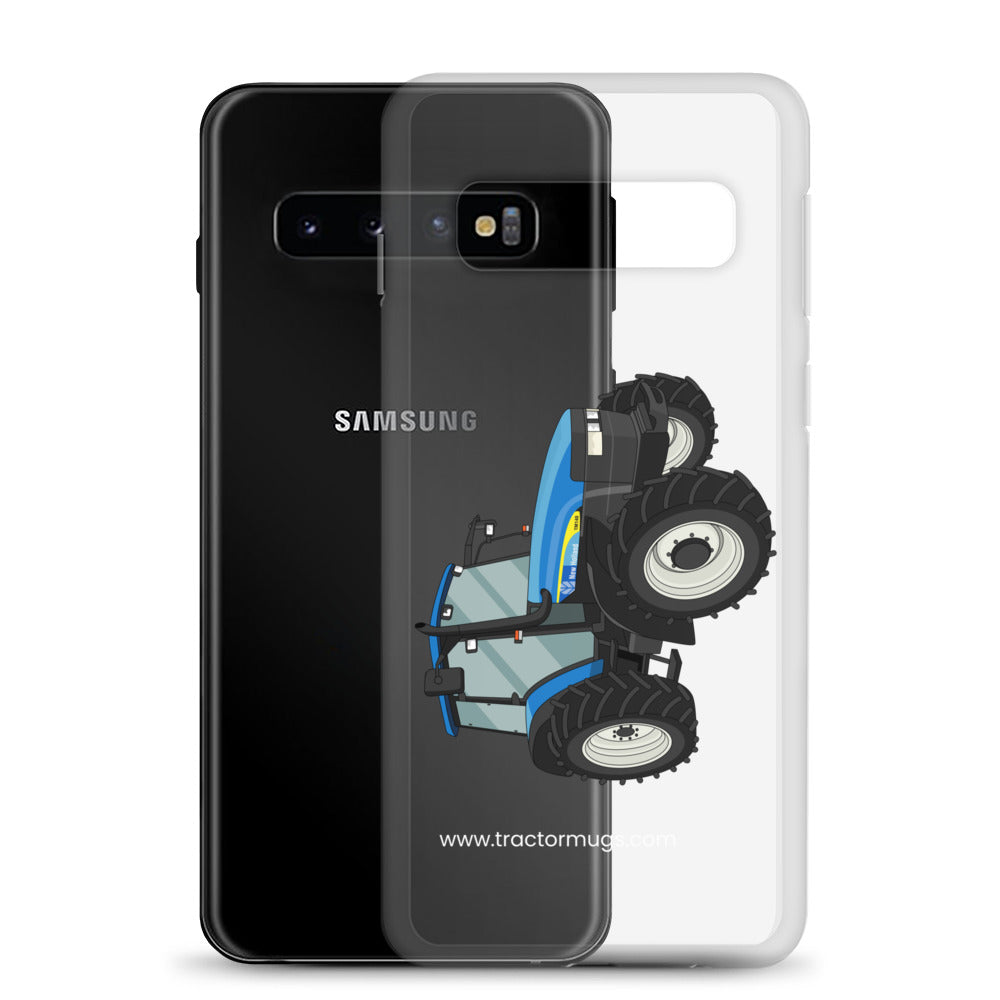 The Tractor Mugs Store New Holland TM 140 | Clear Case for Samsung® Quality Farmers Merch