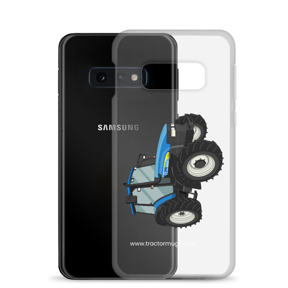 The Tractor Mugs Store New Holland TM 140 | Clear Case for Samsung® Quality Farmers Merch