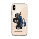 The Tractor Mugs Store New Holland TM 150 Super Steer | Clear Case for iPhone® Quality Farmers Merch