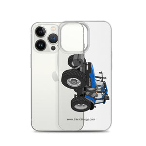 The Tractor Mugs Store New Holland TM 150 Super Steer | Clear Case for iPhone® Quality Farmers Merch