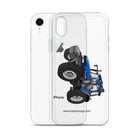 The Tractor Mugs Store New Holland TM 150 Super Steer | Clear Case for iPhone® Quality Farmers Merch