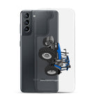 The Tractor Mugs Store New Holland TM 150 Super Steer | Clear Case for Samsung® Quality Farmers Merch