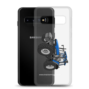 The Tractor Mugs Store New Holland TM 150 Super Steer | Clear Case for Samsung® Quality Farmers Merch