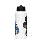 The Tractor Mugs Store New Holland TM 150 Super Steer | Stainless Steel Water Bottle Quality Farmers Merch