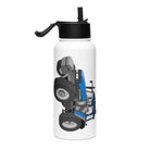 The Tractor Mugs Store New Holland TM 150 Super Steer | Stainless Steel Water Bottle Quality Farmers Merch