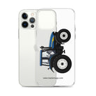 The Tractor Mugs Store New Holland TM 155 | Clear Case for iPhone® Quality Farmers Merch