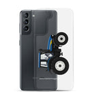 The Tractor Mugs Store New Holland TM 155 | Clear Case for Samsung® Quality Farmers Merch