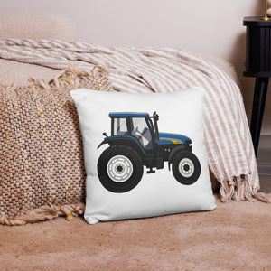 The Tractor Mugs Store New Holland TM 155 | Pillow Case Quality Farmers Merch