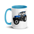 The Tractor Mugs Store New Holland TS 135a | Mug with Color Inside Quality Farmers Merch