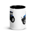 The Tractor Mugs Store New Holland TS 135a | Mug with Color Inside Quality Farmers Merch