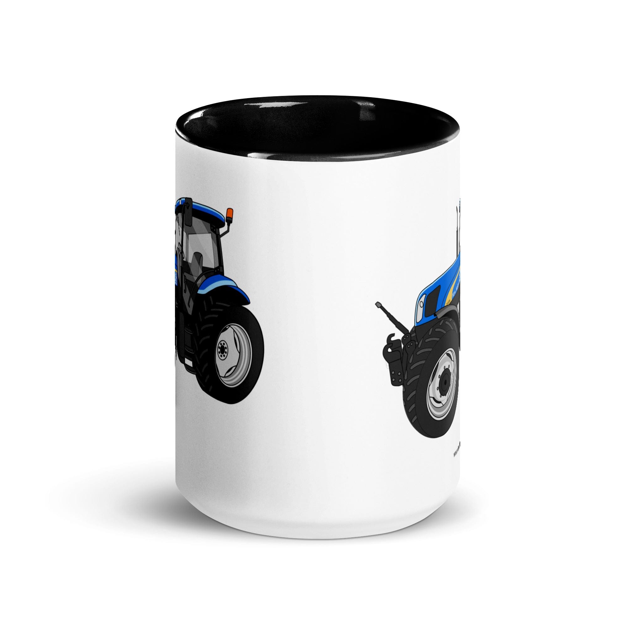 The Tractor Mugs Store New Holland TS 135a | Mug with Color Inside Quality Farmers Merch