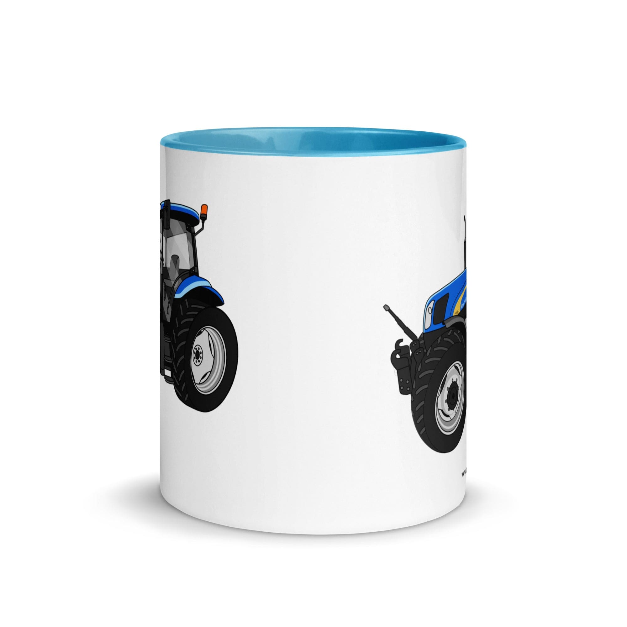 The Tractor Mugs Store New Holland TS 135a | Mug with Color Inside Quality Farmers Merch