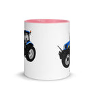 The Tractor Mugs Store New Holland TS 135a | Mug with Color Inside Quality Farmers Merch