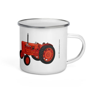 The Tractor Mugs Store Nuffield Universal 4 | Enamel Mug Quality Farmers Merch