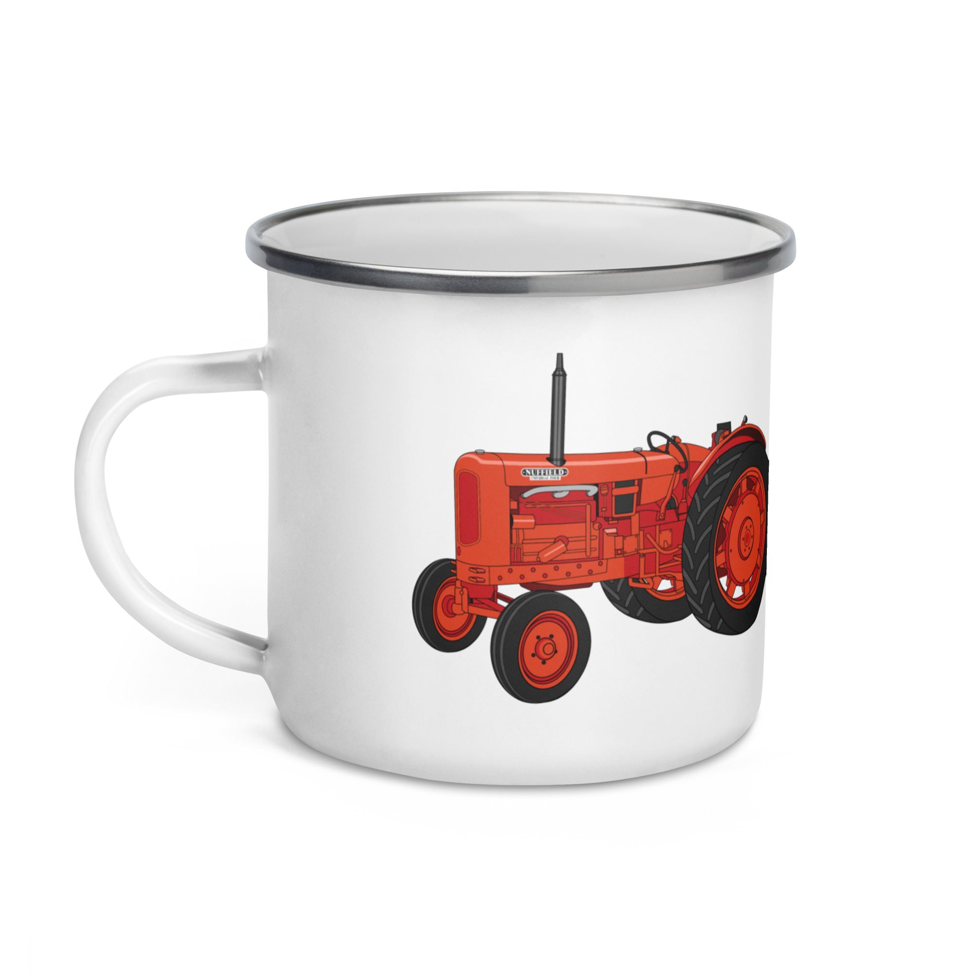 The Tractor Mugs Store Nuffield Universal 4 | Enamel Mug Quality Farmers Merch