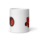 The Tractor Mugs Store Nuffield Universal 4 | White glossy mug Quality Farmers Merch