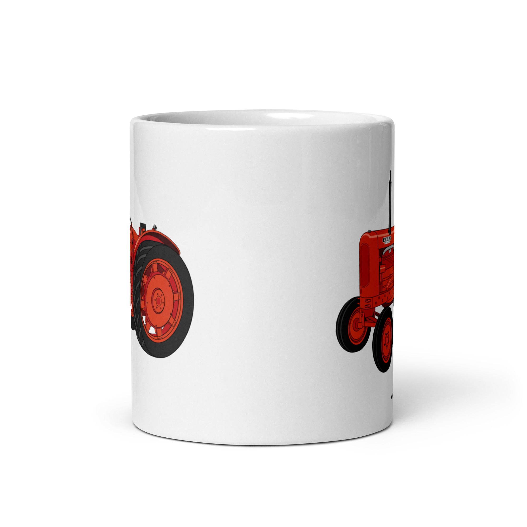 The Tractor Mugs Store Nuffield Universal 4 | White glossy mug Quality Farmers Merch