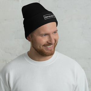 The Tractor Mugs Store OASIS Style 'farmer' | Cuffed Beanie Quality Farmers Merch