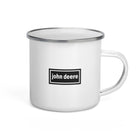 The Tractor Mugs Store Oasis Style John Deere | Enamel Mug Quality Farmers Merch