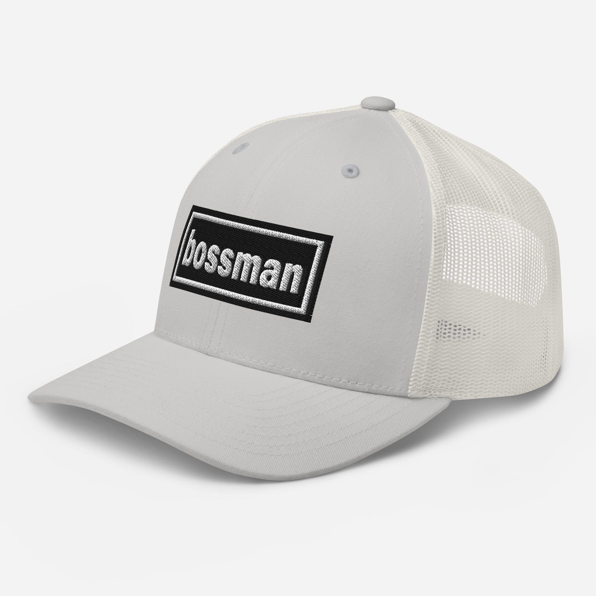 The Tractor Mugs Store Oasis Style Retro Bossman | Trucker Cap Quality Farmers Merch