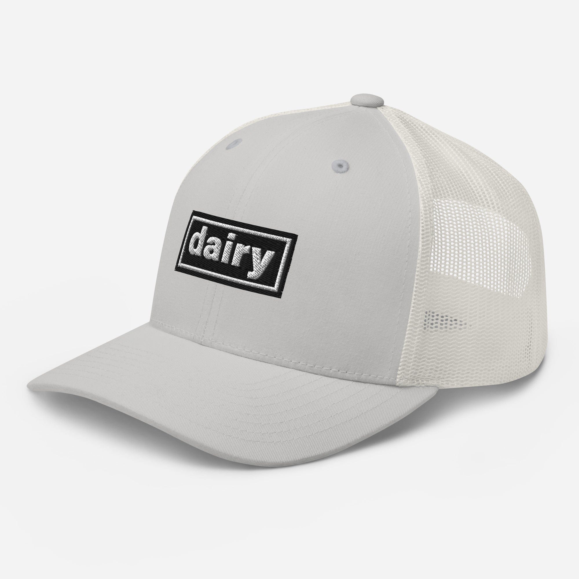 The Tractor Mugs Store Oasis Style Retro Dairy | Trucker Cap Quality Farmers Merch