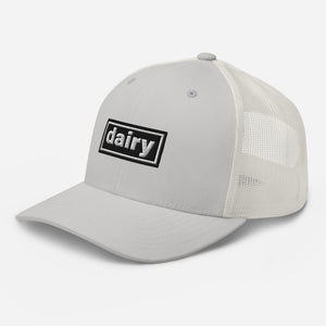 The Tractor Mugs Store Oasis Style Retro Dairy | Trucker Cap Quality Farmers Merch