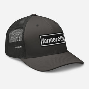 The Tractor Mugs Store Oasis Style Retro Farmerette | Trucker Cap Quality Farmers Merch