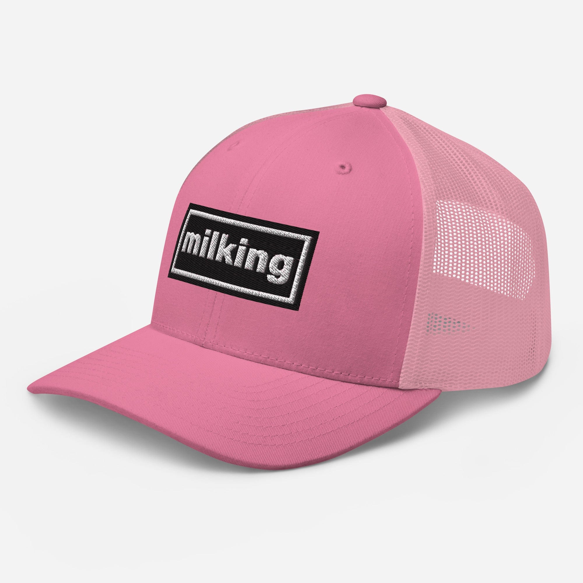 The Tractor Mugs Store Oasis Style Retro Milking | Trucker Cap Quality Farmers Merch