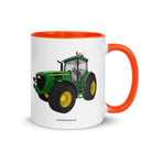 The Tractor Mugs Store Orange / 11 oz John Deere 7820 | Mug with Color Inside Quality Farmers Merch