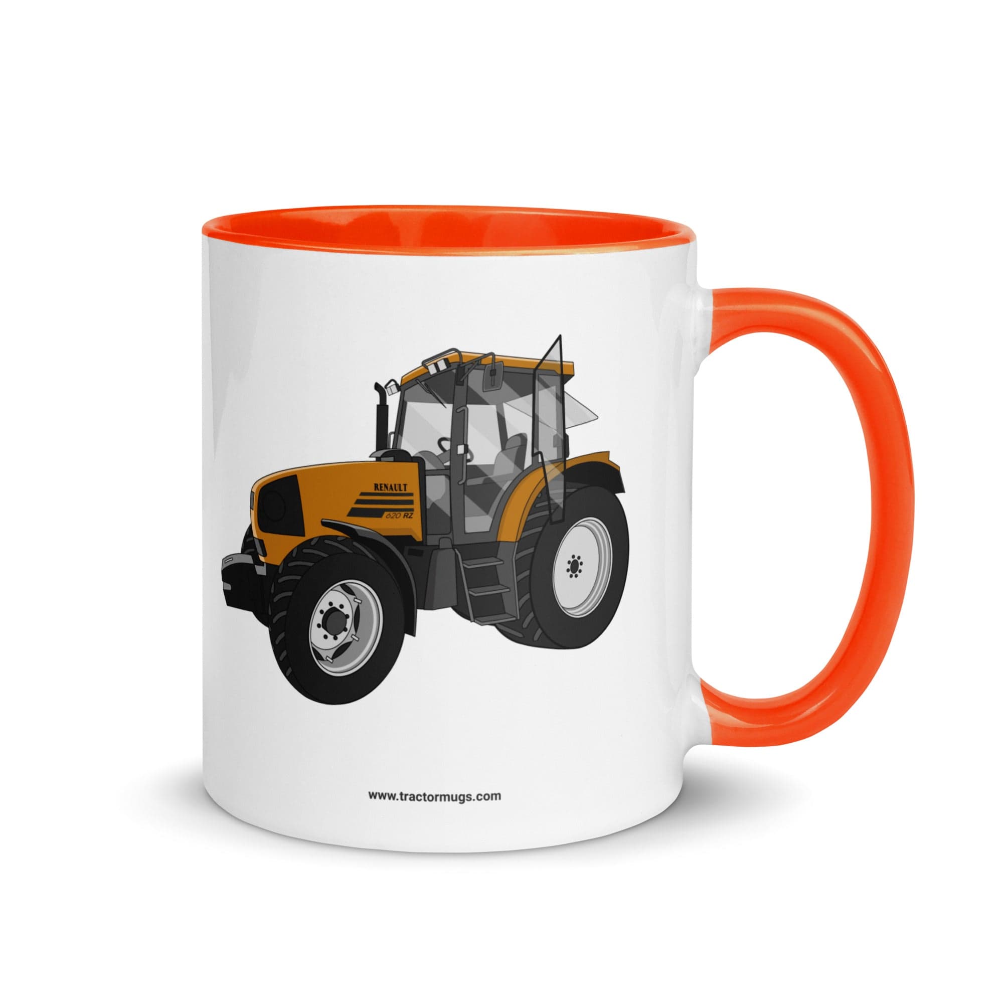 The Tractor Mugs Store Orange / 11 oz Renault 620 RZ | Mug with Color Inside Quality Farmers Merch