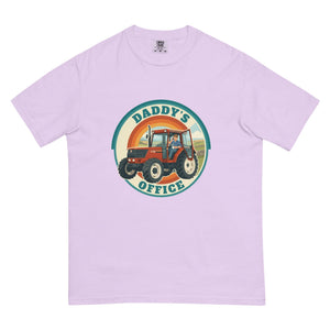The Tractor Mugs Store Orchid FIATAGRI F130 DADDY'S OFFICE Retro | Unisex Premium T-shirt Quality Farmers Merch