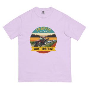 The Tractor Mugs Store Orchid / S FIATAGRI F140 TRAFFIC WHAT TRAFFIC? Outdoor | Unisex Premium T-shirt Quality Farmers Merch