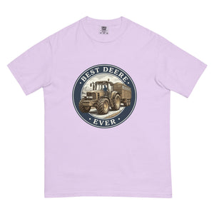 The Tractor Mugs Store Orchid / S John Deere 6930 BEST DEERE EVER Engraving | Unisex Premium T-shirt Quality Farmers Merch