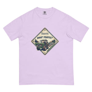 The Tractor Mugs Store Orchid / S John Deere 6930 TRAFFIC WHAT TRAFFIC? Heritage | Unisex Premium T-shirt Quality Farmers Merch