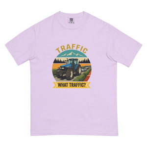 The Tractor Mugs Store Orchid / S New Holland TM 155 TRAFFIC WHAT TRAFFIC? Outdoor | Unisex Premium T-shirt Quality Farmers Merch