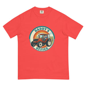 The Tractor Mugs Store Paprika FIATAGRI F130 DADDY'S OFFICE Retro | Unisex Premium T-shirt Quality Farmers Merch