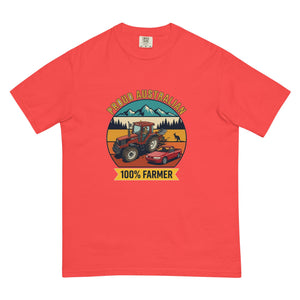 The Tractor Mugs Store Paprika FIATAGRI F140 PROUD AUSTRALIAN 100% FARMER Outdoor | Unisex Premium T-shirt Quality Farmers Merch